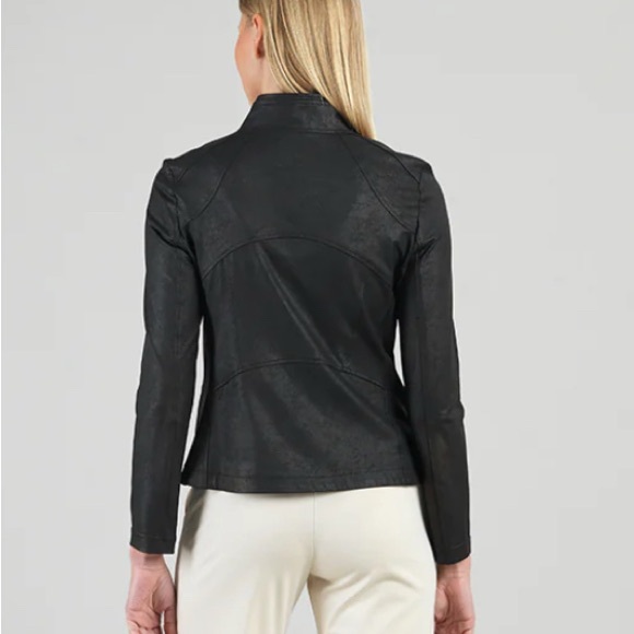 Clara Sunwoo Liquid Leather Signature Jacket - Picture 2 of 5
